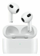 Apple AirPods - 3. generationen - äkta trådlösa hörlurar med mikrofon. - öronspets - Bluetooth - vit | Lightning laddningsfodral