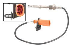 Sensor, avgastemperatur - vw crafter 30-35 buss, crafter 30-50 flak/chassi, crafter 30-50 skåp - OE 076 906 088E