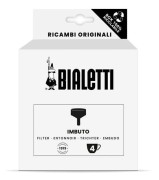 Pack komponent Bialetti - 0800139 - Reservdelar, Inkluderar 1 trattfilter, Kompatibel med Moka Orzo Express 4 koppar