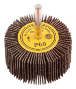 Graphite Flap wheel (Mount mop, 60 x 30 mm, K60)