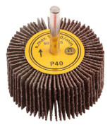 Graphite Flap wheel (Mount mop, 60 x 30 mm, K40)