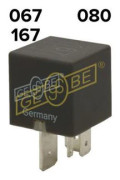 Relä, bränslepump 12V Gebe 9 9133 1 - audi, seat, skoda, vw - OE 191 906 383, 191 906 383C, 857 951 253