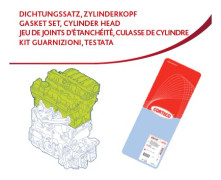 Packningssats, topplock / Sotningssats - opel, vauxhall - OE 1606130+607407