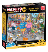 Pussel - Wasgij Original 46 Middle Aisle Madness! 1000 bitar