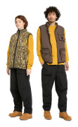 Timberland Reversible Utility Aop Väst Brun S Man