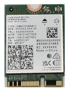 Wi-Fi-kort - Intel - Killer BE200 - Wi-Fi 7 - 5,8 Gbit/s - ultralåg latens
