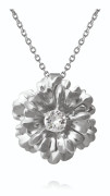 Caroline Svedbom - Blossom Necklace Rhodium Crystal