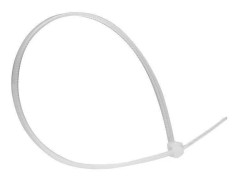 Collier 180x4.8mm vit 100st