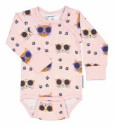 Body Bambu Cool Cats Rosa 74/80