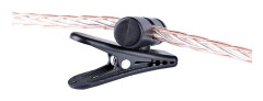 5 st kabelklämmor för headset, roterande klämmor, hörlurskabelklämmor