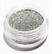 Nagelglitter - Finkornigt - Silver - 8ml - Glitter Silver