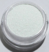1st Finkornigt glitter Vit matt