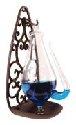 Esschert Design Stormglas med gjutjärnshållare 0,5 L TH31 Transparent