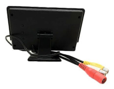 4.3-tums LCD Backspegelmonitor Bil Backkamera Backningssystem Kit Vattentät Mörkerseende Backningshjälp