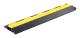 vidaXL Kabelskydd 4 st 2 kanaler gummi 101,5 cm Gul