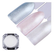Pearl mermaid powder white - Pärlpigment Vit