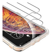 3 st hög kvalitet skärmskydd för iphone 11 Transparent