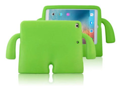 iPad (2017) Sött 3D Barnvänligt Skal - Grön