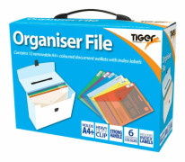 Tiger Stationery A4+ Dokumentorganisatör One Size Klar