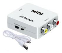 HDMI till AV/RCA-signalomvandlare 1080p