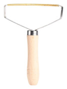BRYNNBERG Wood Lint Remover, metall - stål, snabb och säker, mångsidig, lätt att transportera, slitstarkt material, 15 x 12 cm - brun