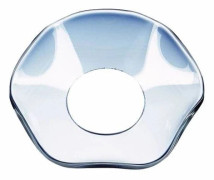 Ljusmanschett Klar Vågig 55mm, 6-pack - Nybro