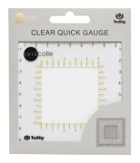 Linjal - fåll linjal - Tulpansömsmätare - AC-052E - Gauge, Transparent, One size