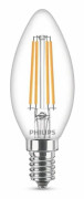 Philips LED-lampa Ekvivalent 60W E14 Varmvit Ej dimbar, Glas