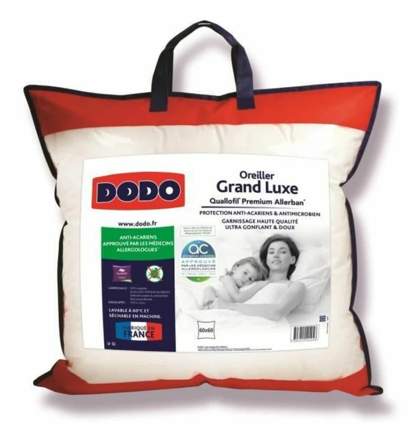 Kudden DODO Large Luxury Vit 60 x 60 cm
