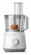 PHILIPS HR7320 / 00 - Daily Robot - 700 W - 1,5 L skål - 19 funktioner - 2-i-1 rostfritt stålskiva - 2 hastigheter + puls - Vit