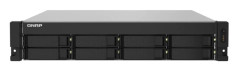 QNAP TS-832PXU NAS Rack (2U) Nätverksansluten (Ethernet) Gjuten aluminium, Svart AL324