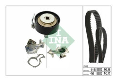 Kamremssats med vattenpump INA 530 0841 30
