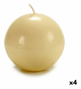 Ljus Kräm Vax 10 x 10 x 10 cm (4 antal)