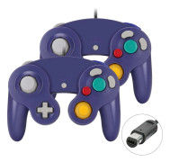 Gamecube Gamepad, 2-pack klassisk gamepad med vibrationsstyrspak