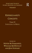 Volume 15, Tome IV: Kierkegaard's Concepts