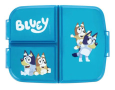 Matlåda - Bluey - 3 fack - Melamin - 18x13x5 cm - Diskmaskinssäker