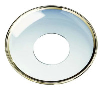 Ljusmanschett Klar Guldkant 55mm, 6-pack - Nybro