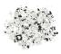 Terrazzo flakes - Svart - 90g