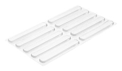 Sheets Krockskydd Dörrknopp Vägg Silikon Möbel Bumper Skjutdörrsdämpare Stol Bord Låda Transparent Självhäftande D
