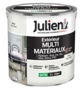 Måleri - JULIEN - Julien fler-material - Vit - 2l - Matt