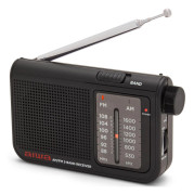 Aiwa RS-55BK, Personlig, Analog, AM, FM, 88 - 108 MHz, 530 - 1600 kHz, 5.7 cm