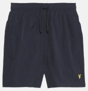 Plain Swim Short, Dark Navy, 14-15, Badbyxor