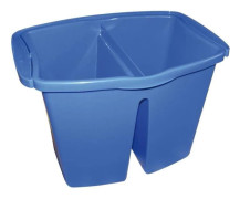 Dubbelhinksystem pro - blå - 2 x 7 L