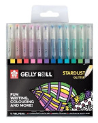 Gelly Roll Stardust Set - Glitterpennor - 12 st