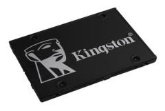 Kingston KC600 - SSD - krypterat - 2 TB - inbyggd - 2.5" - SATA 6Gb/s - 256-bit AES-XTS - TCG Opal Encryption, Self-Encrypting Drive (SED)