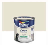 Färg dekoration finish kräm färg satinned ljus lin 0.5l DULUX VALENTINE