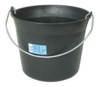 Murarsäck - plast - svart - 11 L