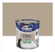 Målning - DULUX VALENTINE - Färgkräm - Satin - Gazellbrun - 0.5L