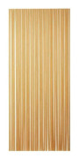 MOREL - PVC gardinport Tahiti brun och beige 120x220 cm