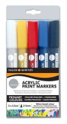 Akrylmålarstift Simply - Set med 5 färger